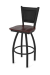 Holland Bar Stool 870 Hadleigh Swivel Bar Stool Wooden Seat 30