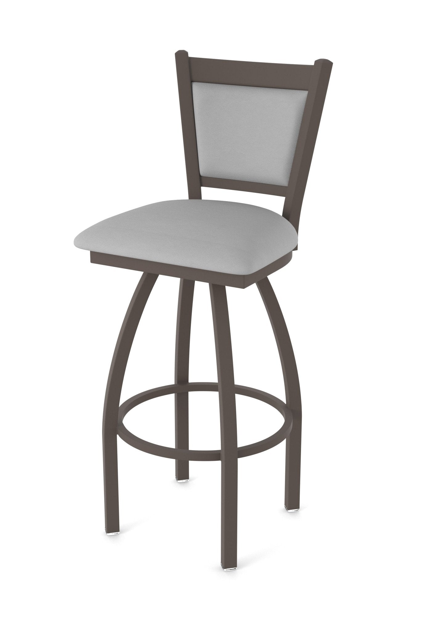 Holland Bar Stool 870 Hadleigh Swivel Bar Stool Upholstered Seat 30"H (HBS - 870 - BS - UP - 30H) - SchoolOutlet