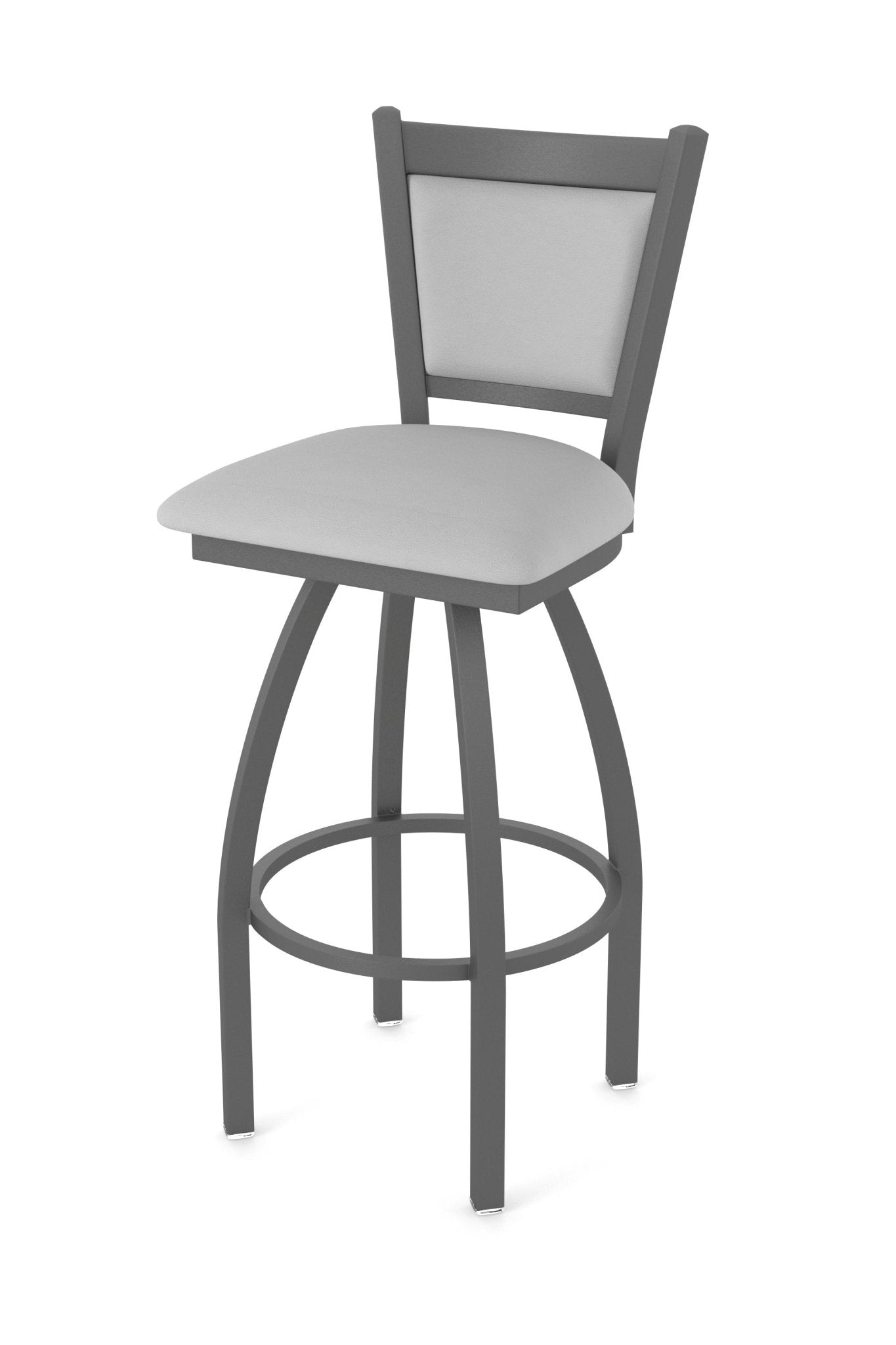 Holland Bar Stool 870 Hadleigh Swivel Bar Stool Upholstered Seat 30"H (HBS - 870 - BS - UP - 30H) - SchoolOutlet