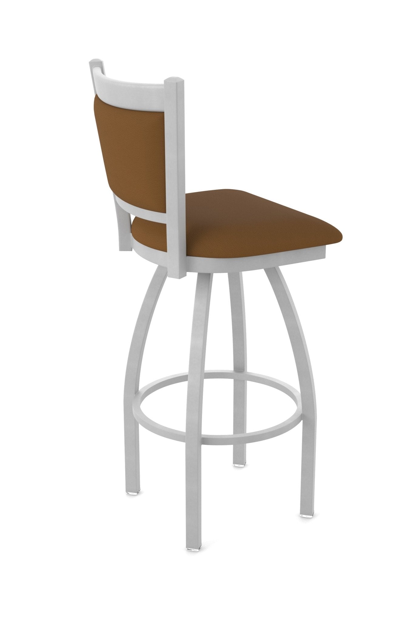 Holland Bar Stool 870 Hadleigh Swivel Bar Stool Upholstered Seat 36"H (HBS - 870 - BS - UP - 36H) - SchoolOutlet