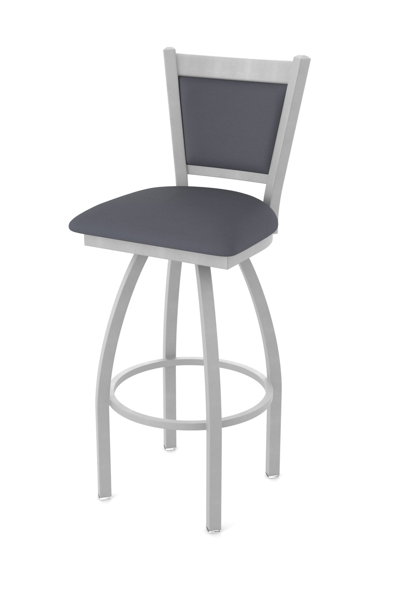 Holland Bar Stool 870 Hadleigh Swivel Bar Stool Upholstered Seat 36"H (HBS - 870 - BS - UP - 36H) - SchoolOutlet