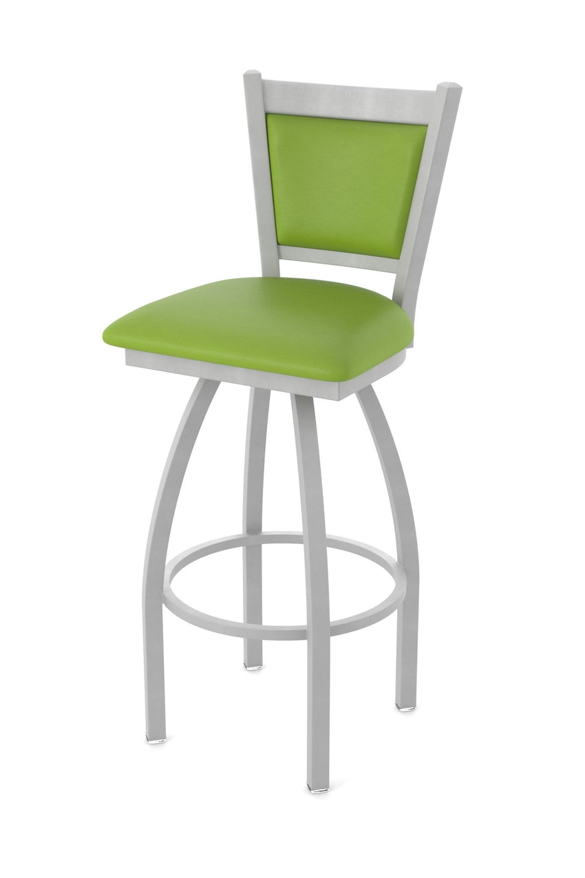 Holland Bar Stool 870 Hadleigh Swivel Bar Stool Upholstered Seat 36"H (HBS - 870 - BS - UP - 36H) - SchoolOutlet