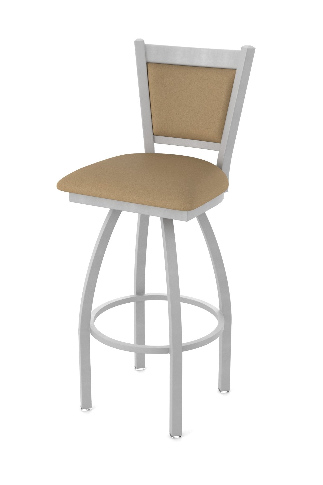 Holland Bar Stool 870 Hadleigh Swivel Bar Stool Upholstered Seat 36"H (HBS - 870 - BS - UP - 36H) - SchoolOutlet