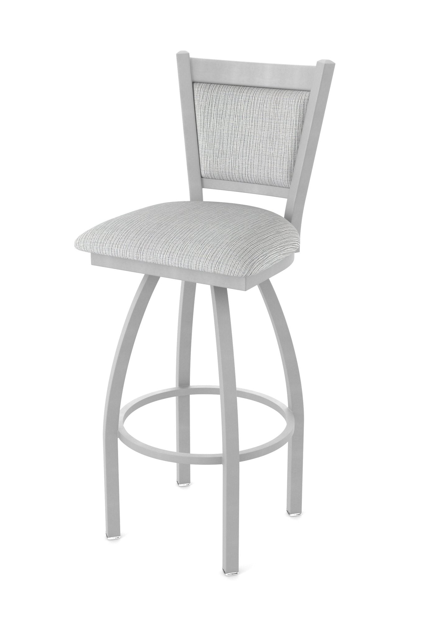 Holland Bar Stool 870 Hadleigh Swivel Bar Stool Upholstered Seat 36"H (HBS - 870 - BS - UP - 36H) - SchoolOutlet