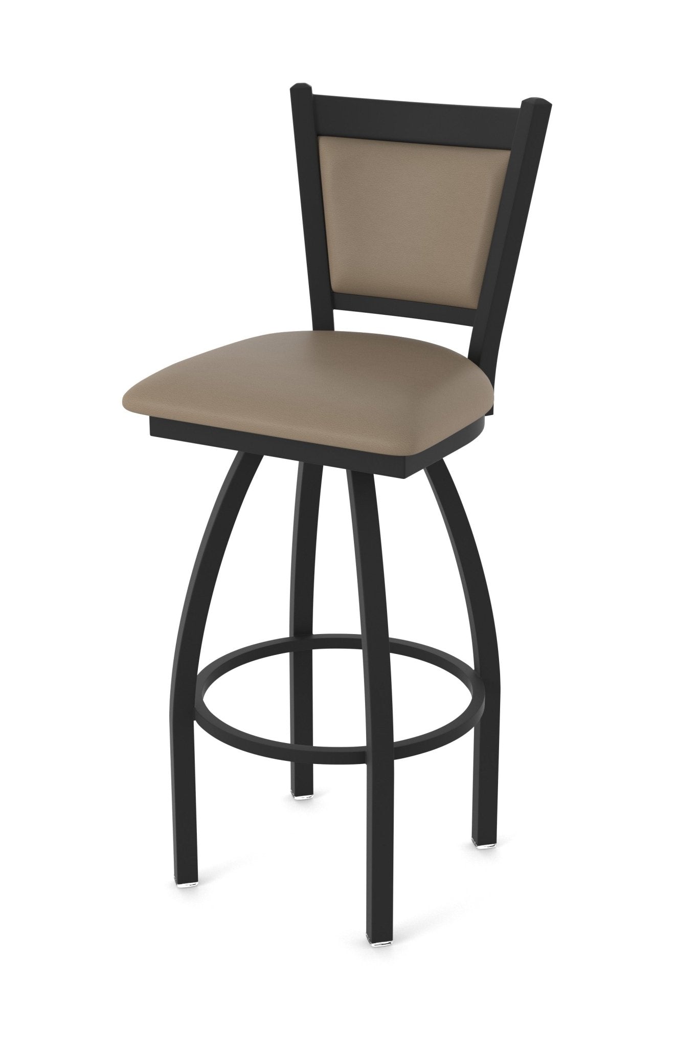Holland Bar Stool 870 Hadleigh Swivel Bar Stool Upholstered Seat 36"H (HBS - 870 - BS - UP - 36H) - SchoolOutlet
