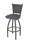 Holland Bar Stool 870 Hadleigh Swivel Bar Stool Upholstered Seat 36