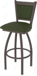 Holland Bar Stool 870 Hadleigh Swivel Bar Stool Upholstered Seat 36
