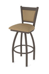 Holland Bar Stool 870 Hadleigh Swivel Bar Stool Upholstered Seat 36