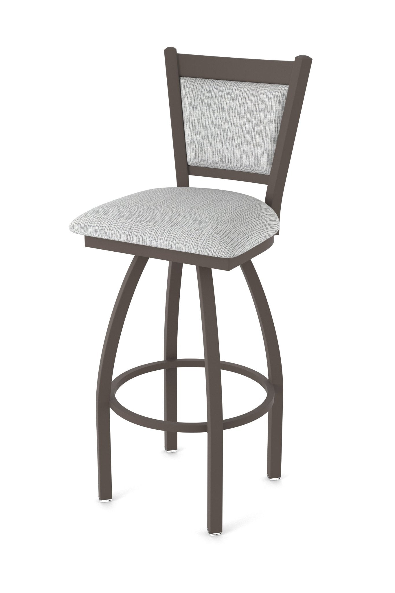 Holland Bar Stool 870 Hadleigh Swivel Bar Stool Upholstered Seat 36"H (HBS - 870 - BS - UP - 36H) - SchoolOutlet