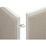 HON Verse 90° QuickConnect Flexible and Secure Corner Panel Connector (BSXQC90GY) - SchoolOutlet