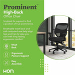 HON Prominent Ergonomic High - Back Chair (BSXVL532MM10) - SchoolOutlet