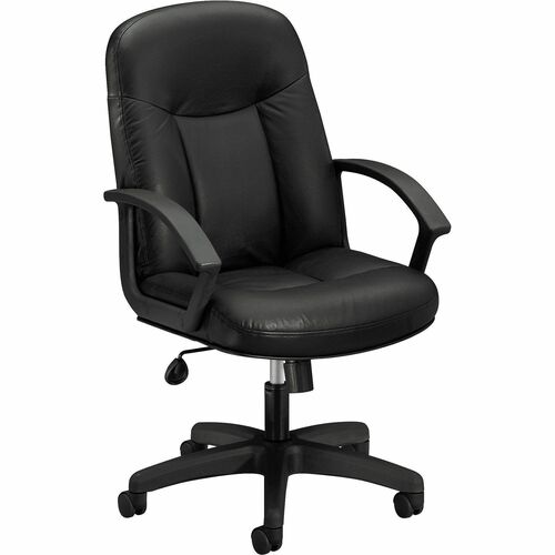 HON High - Back Executive Chair Center - Tilt with Fixed Arms (BSXVL601X) - SchoolOutlet