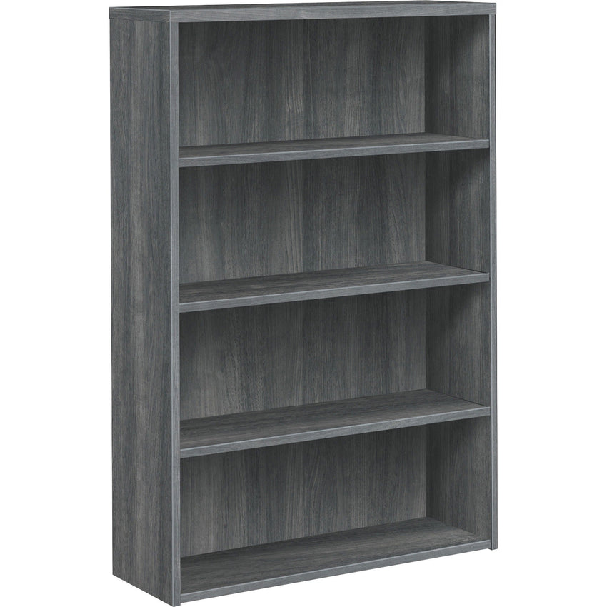 HON 10500 Series Mahogany Laminate Fixed Shelves Bookcase (HON105534X) - SchoolOutlet