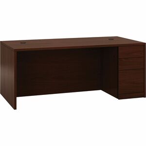HON 10500 H105895R Pedestal Desk (HON105895RLS1) - SchoolOutlet