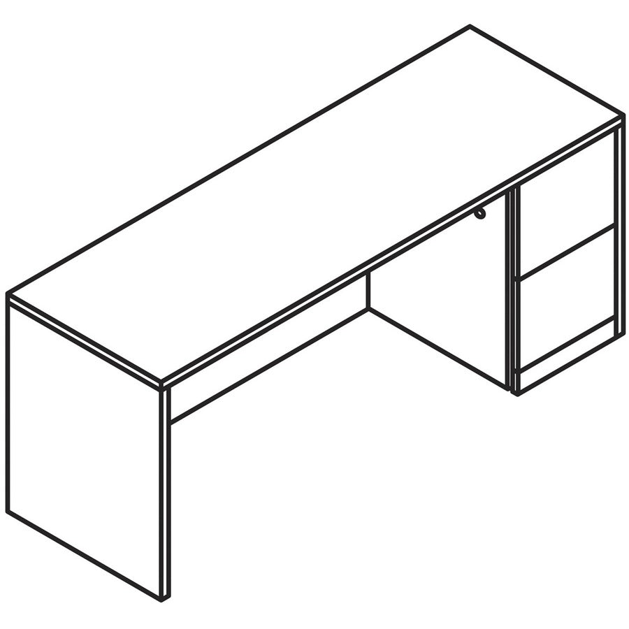 HON 10500 H105903R Pedestal Credenza (HON105903RX) - SchoolOutlet