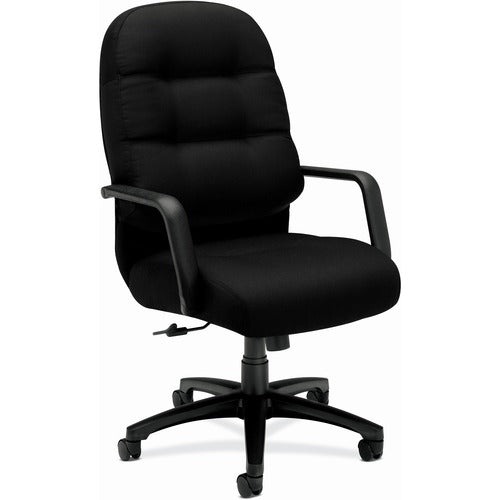 HON Pillow - Soft Executive High - Back Chair Center - Tilt with Fixed Arms (HON2091CU10T) - SchoolOutlet