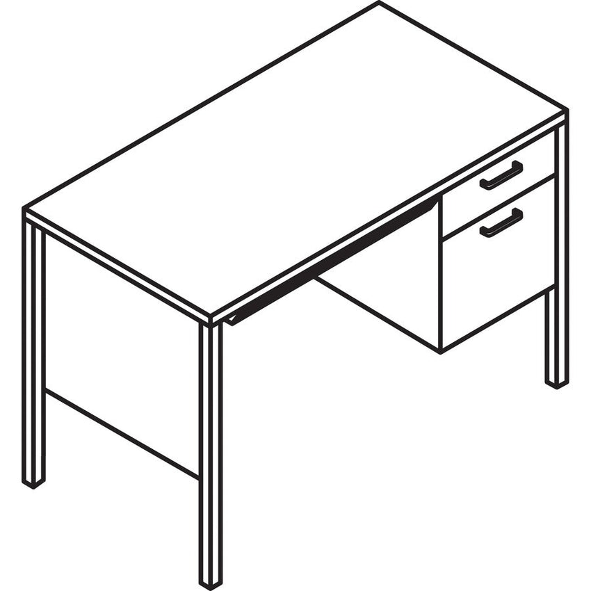 HON 34000 H34002R Desk (HON34002RCL) - SchoolOutlet