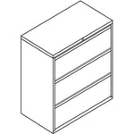 Hon Brigade 800 Secure Lateral File Cabinet (HON883LX) - SchoolOutlet