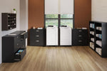 HON Single Front - to - Back Hanging File Rails 4 Pack Lateral Filing Cabinets (HON919491) - SchoolOutlet