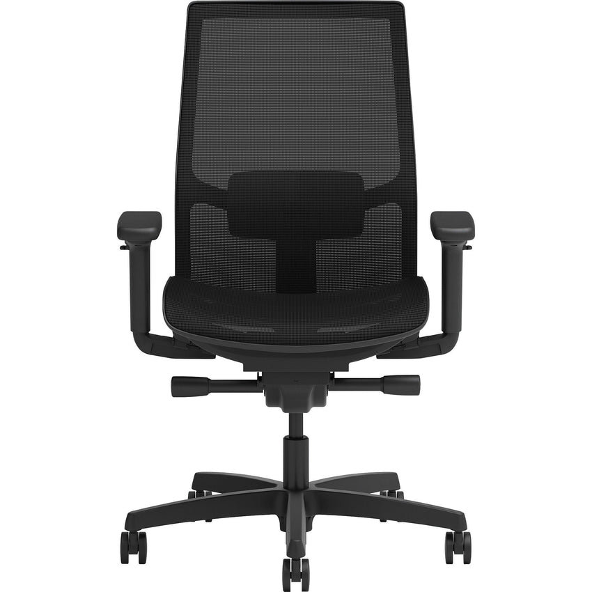 HON Ignition 2.0 Mid - back Mesh Task Chair, Without Headrest (HONI2MSKY2IMTN) - SchoolOutlet