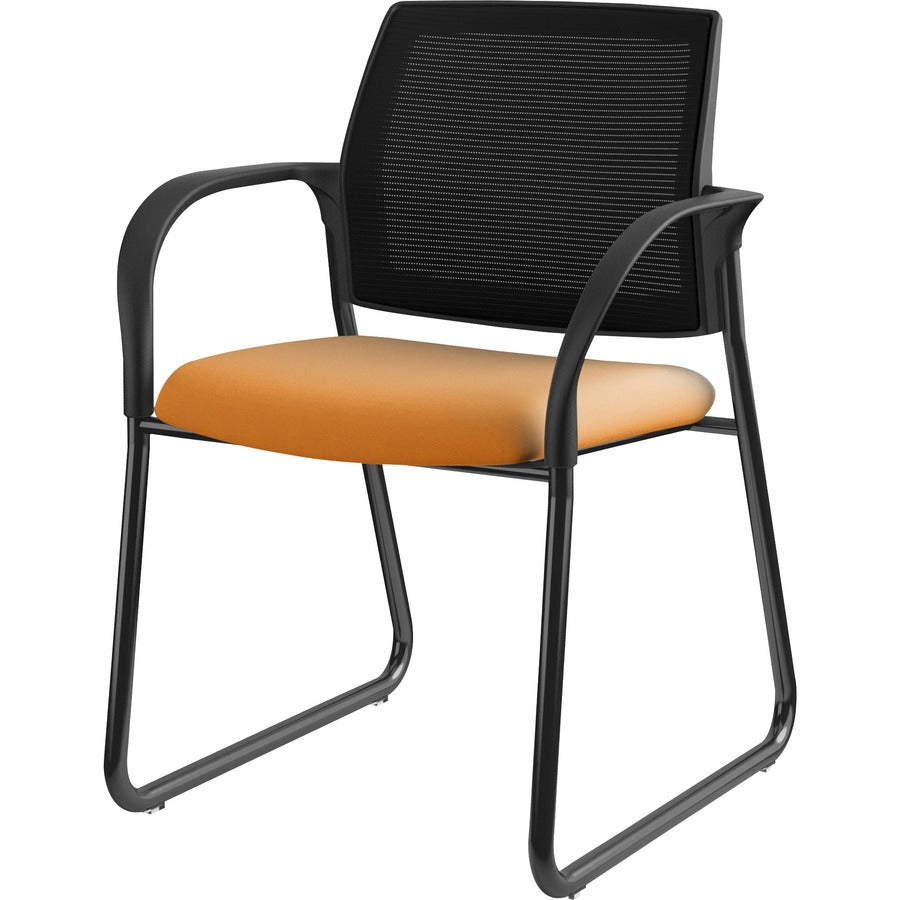 HON Ignition Mesh - Back Sled - Base Guest Chair with Arms (HONIB108IMX) - SchoolOutlet