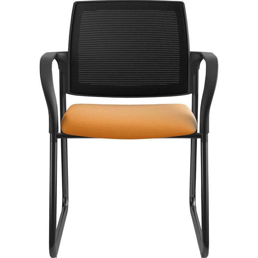 HON Ignition Mesh - Back Sled - Base Guest Chair with Arms (HONIB108IMX) - SchoolOutlet