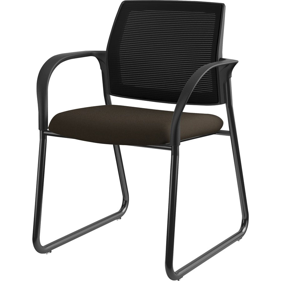 HON Ignition Mesh - Back Sled - Base Guest Chair with Arms (HONIB108IMX) - SchoolOutlet