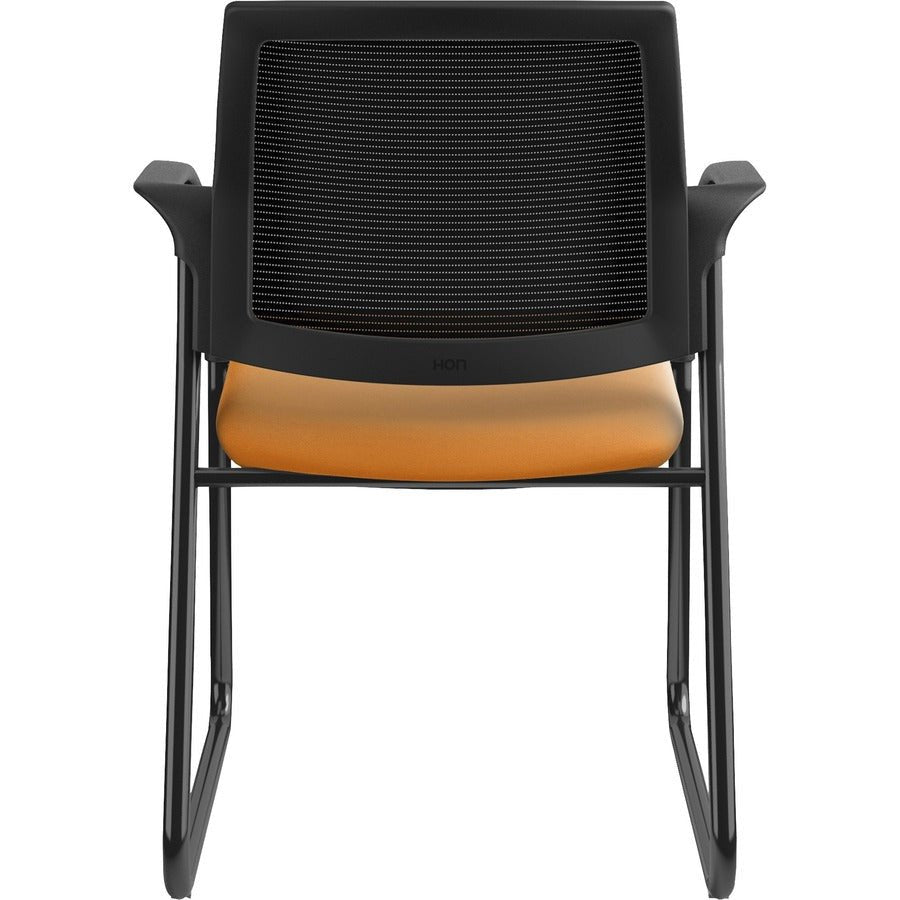 HON Ignition Mesh - Back Sled - Base Guest Chair with Arms (HONIB108IMX) - SchoolOutlet