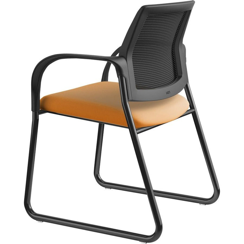 HON Ignition Mesh - Back Sled - Base Guest Chair with Arms (HONIB108IMX) - SchoolOutlet