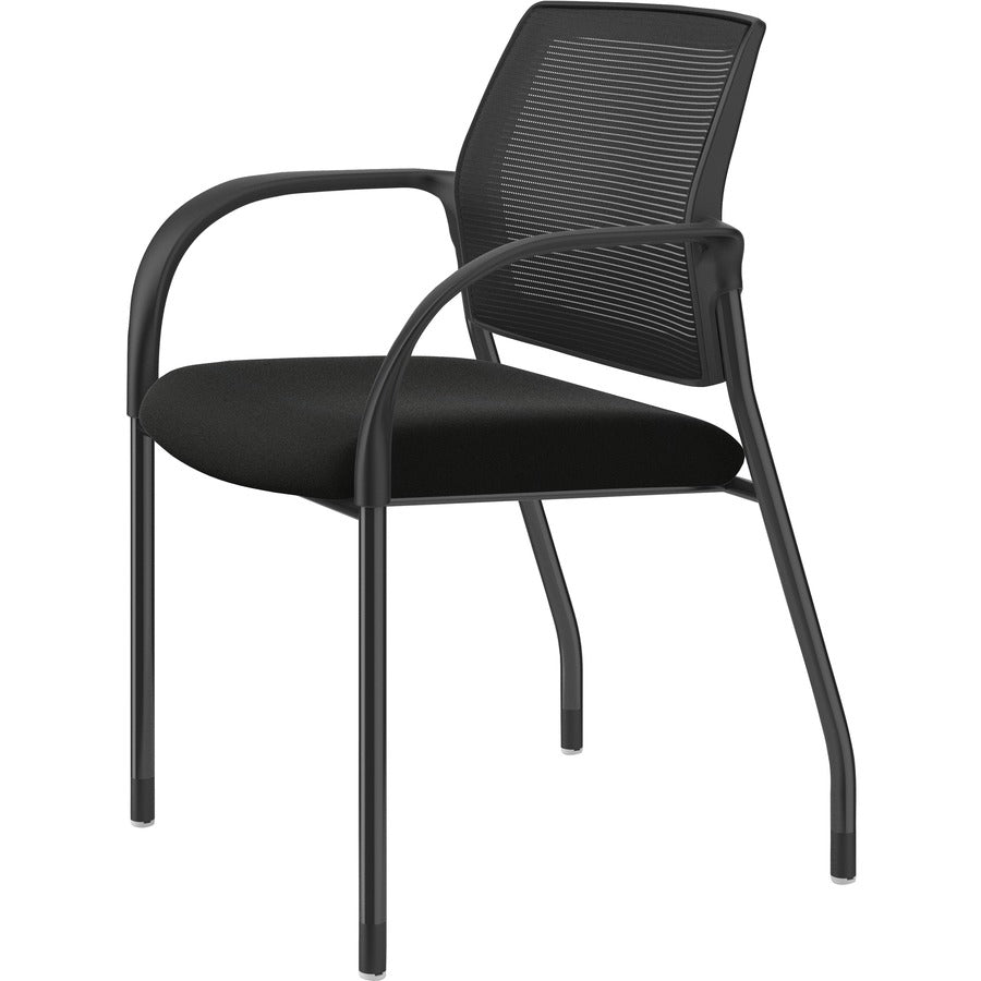 HON Ignition Mesh - Back 4 - Leg Stacking Chair with Arms (HONIS108IMX) - SchoolOutlet