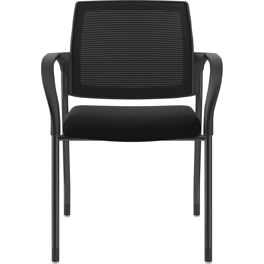 HON Ignition Mesh - Back 4 - Leg Stacking Chair with Arms (HONIS108IMX) - SchoolOutlet