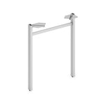 HON Mod Black U - Leg Worksurface Support (HONLPLLEG24UX) - SchoolOutlet