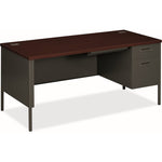HON Metro Classic HP3265R Pedestal Desk (HONP3265RX) - SchoolOutlet