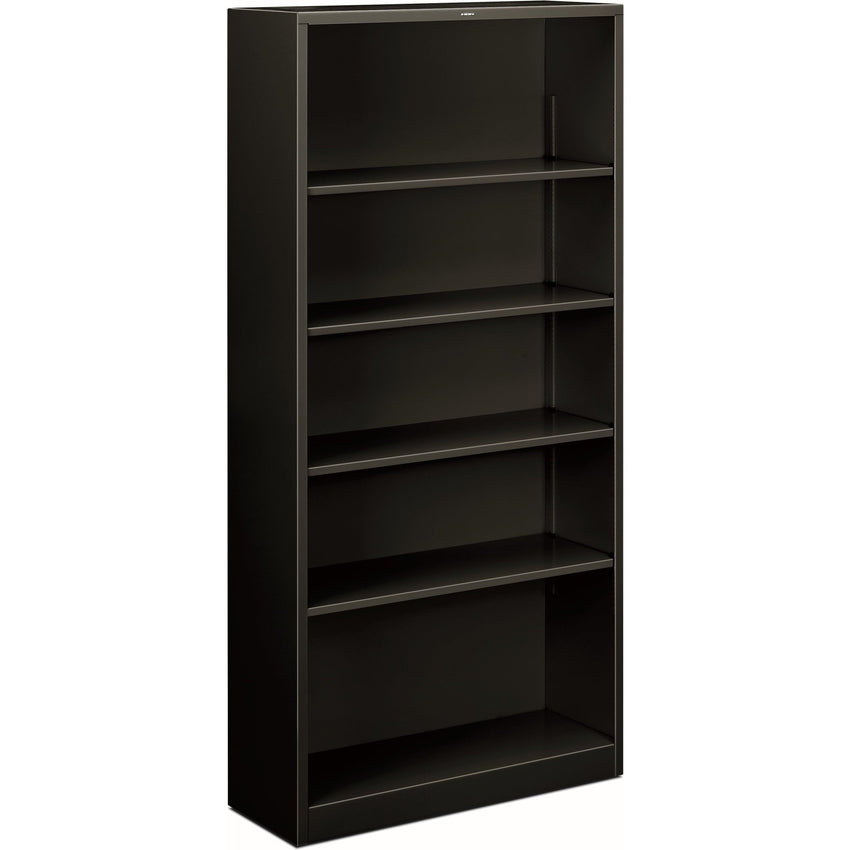 HON Brigade Steel Bookcase 5 Shelves (HONS72ABCS) - SchoolOutlet