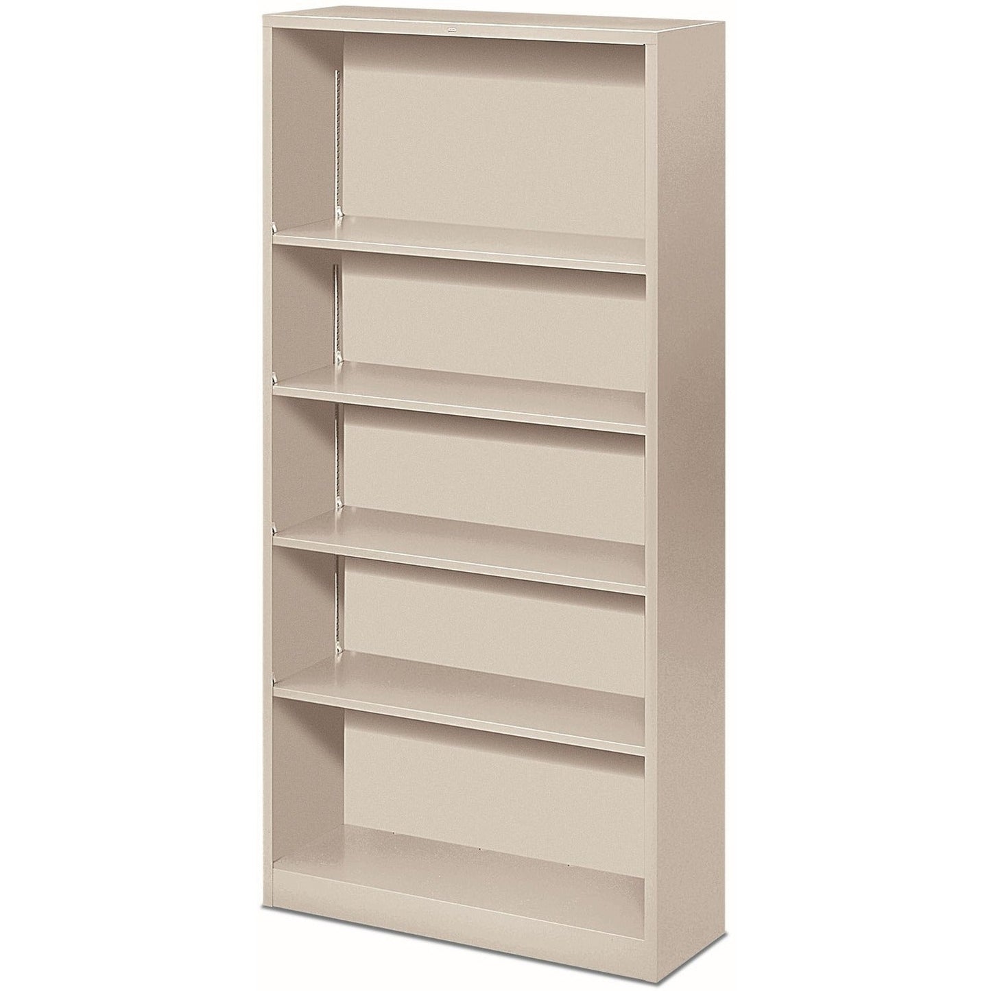 HON Brigade Steel Bookcase 5 Shelves (HONS72ABCS) - SchoolOutlet