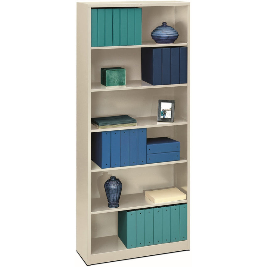 HON Brigade Steel Bookcase 6 Shelves (HONS82ABCX) - SchoolOutlet