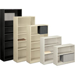 HON Brigade Steel Bookcase 6 Shelves (HONS82ABCX) - SchoolOutlet