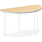 HON Build Series Half - round Tabletop (HONSH3060ENDK) - SchoolOutlet