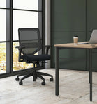 HON Comfort - Driven Mid - Back Seating for Modern Workspaces (HONSVM1ALCX) - SchoolOutlet