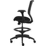 HON Solve Mid - Back Task Stool ReActiv Comfort with Adjustable Support (HONSVSR1ACLU10T) - SchoolOutlet