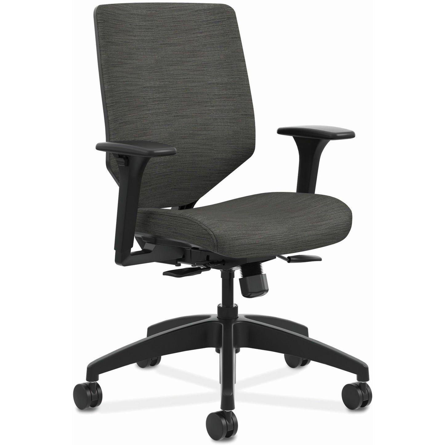 HON Solve Mid - Back Task Chair Upholstered ReActiv Comfort & Support (HONSVU1ACLCX) - SchoolOutlet