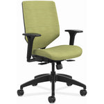 HON Solve Mid - Back Task Chair with ReActiv Back - Ergonomic, Adjustable & Upholstered Comfort (HONSVU1ACLCXX) - SchoolOutlet