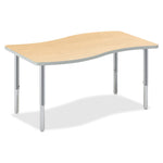 HON Build Series Ribbon Shape Tabletop (HONSW3054ENDK) - SchoolOutlet