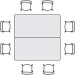 HON Build Series Rectangular Tabletop (HONTR2460ENDK) - SchoolOutlet