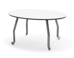 Allied Innovation-X Collaborative Oval Dry Erase Classroom Table - 60