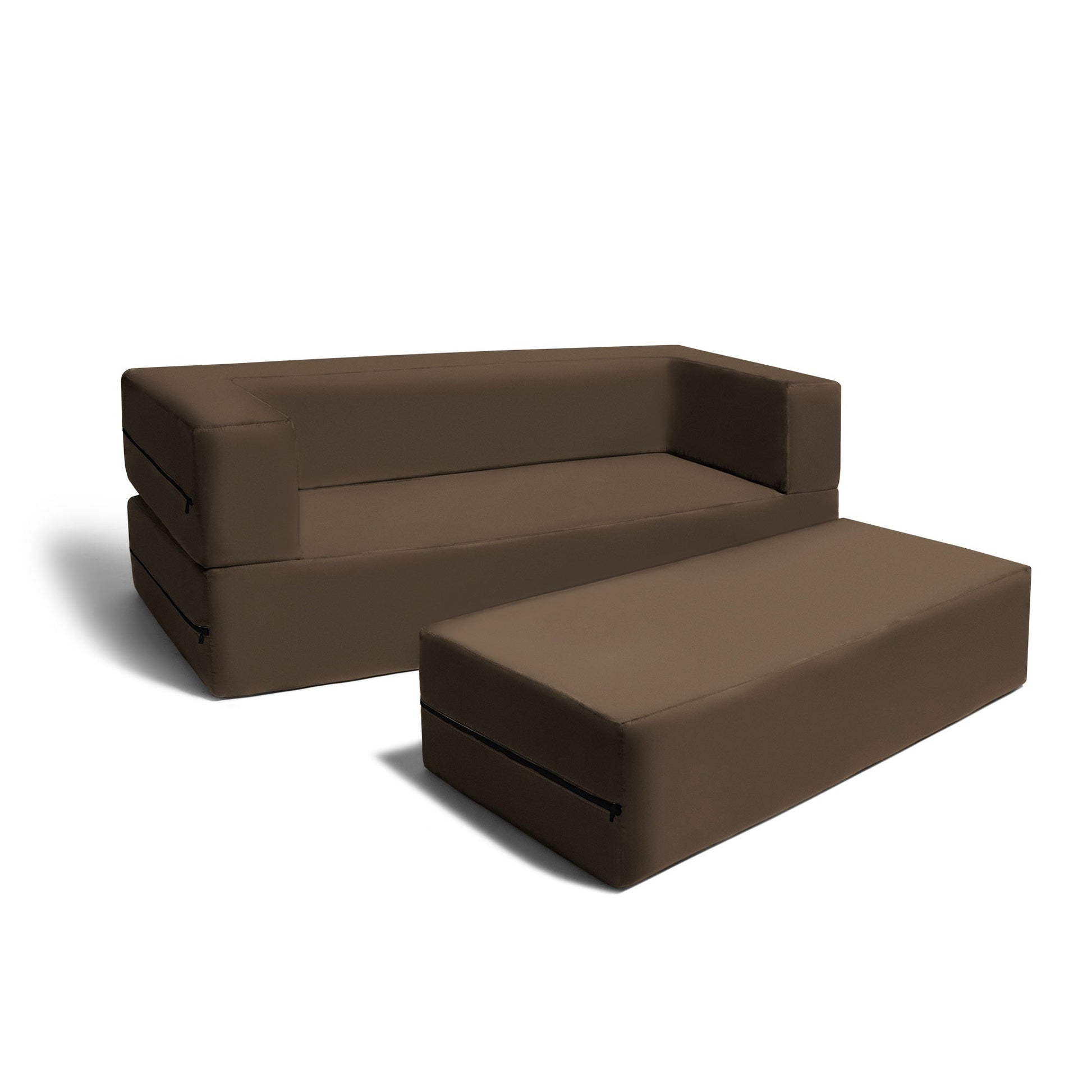 Jaxx Zipline Big Kids Modular Sofa & Ottoman (17454) - SchoolOutlet