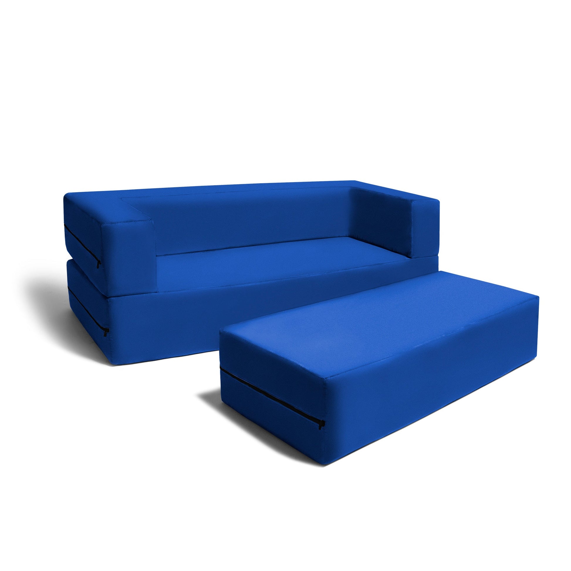 Jaxx Zipline Big Kids Modular Sofa & Ottoman (17454) - SchoolOutlet