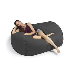 Jaxx 5.5 Foot Lounger Bean Bag Loveseat (10813)