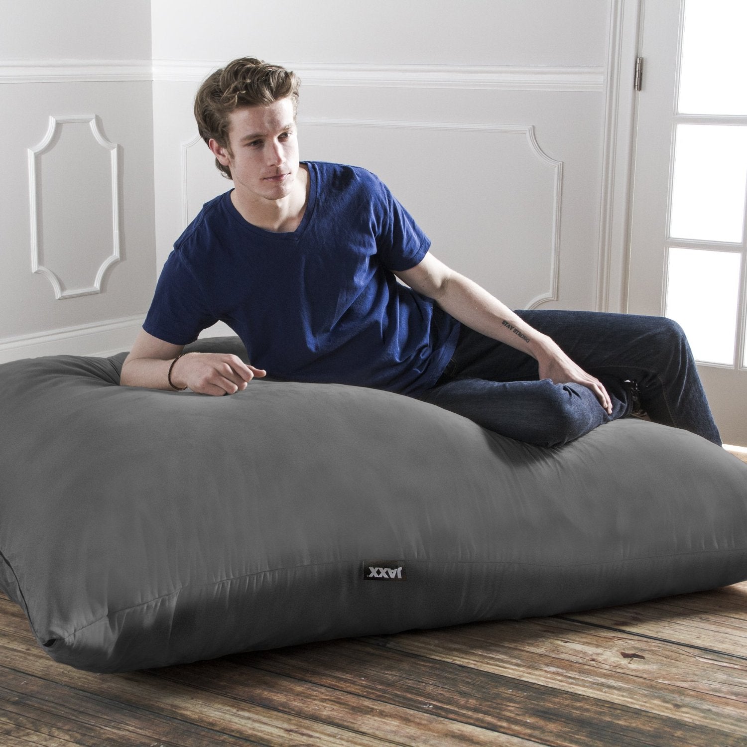 Jaxx 5.5 ft Pillow Saxx Bean Bag Pillow (10822) - SchoolOutlet
