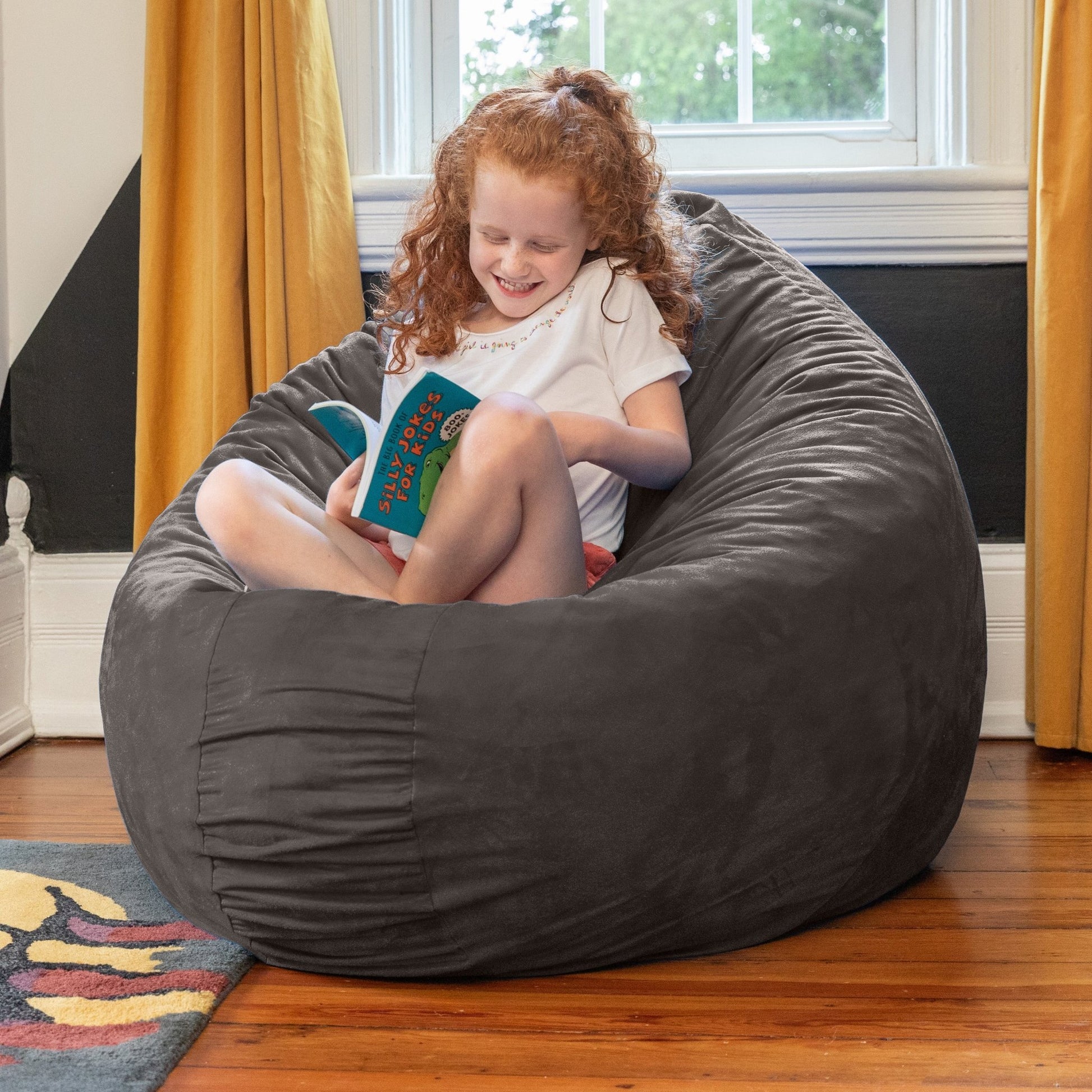 Jaxx 4 ft Cocoon Kids Bean Bag (11643) - SchoolOutlet